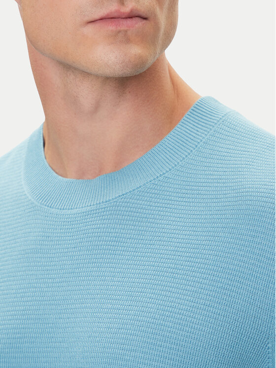 BOSS BOSS Tričko H-Ianni 50543161 Modrá Regular Fit