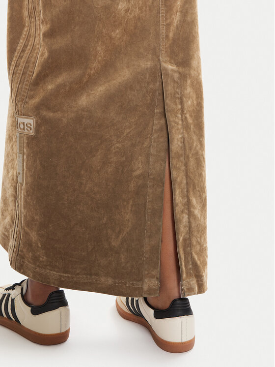 adidas adidas Maxi sukně Adibreak JY2397 Hnědá Regular Fit