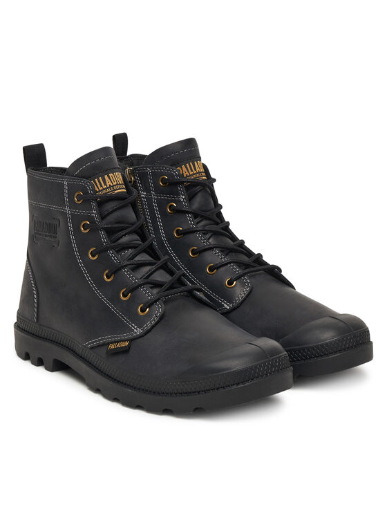 Palladium Palladium Pohodni čevlji Pampa Zip Lth Legacy 79502-008-M Črna