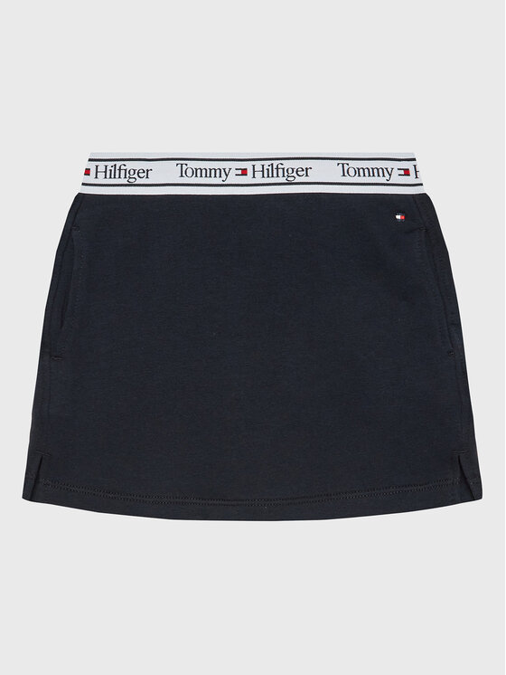 Gyerek Szoknya Tommy Hilfiger, Méret: 14Y, Sötétkék, KG0KG07158 M