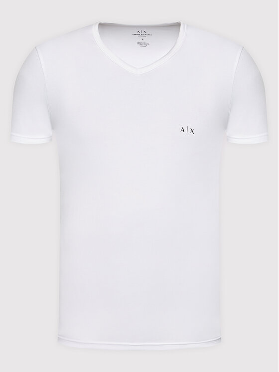 Armani Exchange Armani Exchange Komplet t-shirtów 956004 CC282 04710 Biały Regular Fit