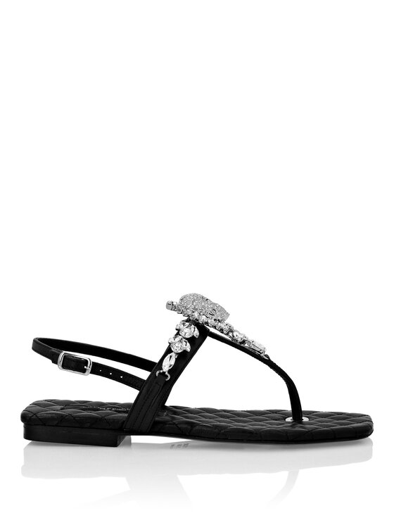 PHILIPP PLEIN PHILIPP PLEIN Sandały 5011 Czarny