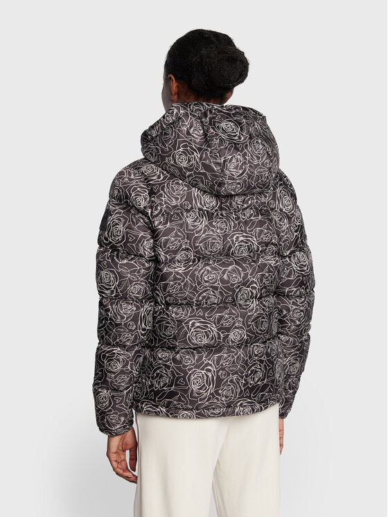 Head Head Пухено яке Rebels Star Phase 824142 Черен Regular Fit