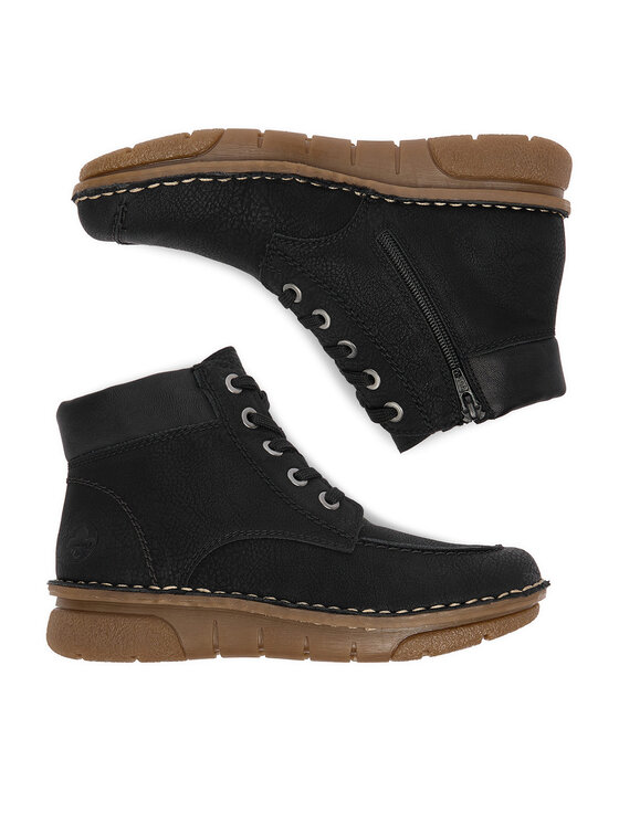 Rieker Rieker Polacchine 73303-00 Nero