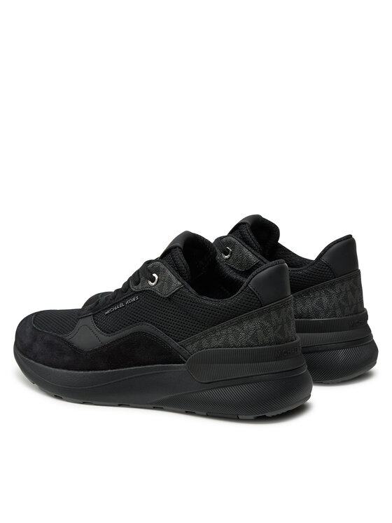 MICHAEL Michael Kors MICHAEL Michael Kors Sneakersy Trevor Mixed-Media Trainer 42F4TRFS7D Czarny
