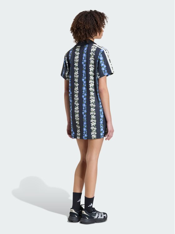 adidas adidas Sukienka koszulowa 168792 Czarny Loose Fit