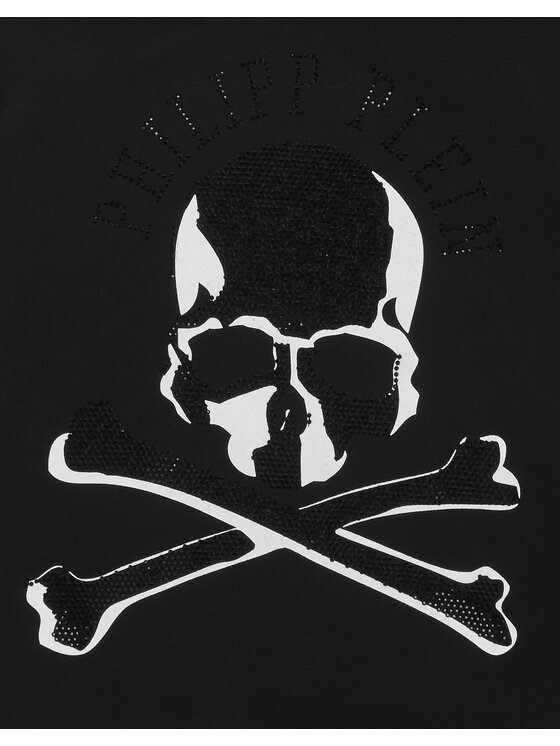 PHILIPP PLEIN PHILIPP PLEIN Felpa 23047 Nero Regular Fit