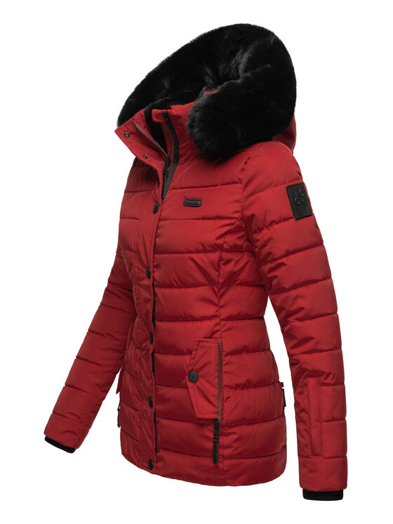 Navahoo Navahoo Kurtka zimowa Milianaa Czerwony Regular Fit