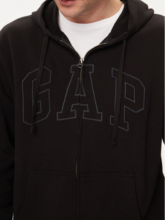 Gap Gap Світшот 868454-00 Чорний Regular Fit