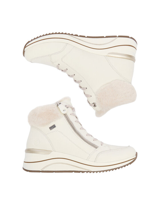 Remonte Remonte Schnürschuhe CEO-D0T77-80 Écru