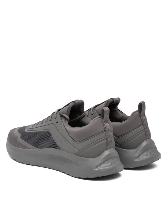 Calvin Klein Calvin Klein Sneakersy Light Eva Run Lace Sock Mm HM0HM02164 Hnědá