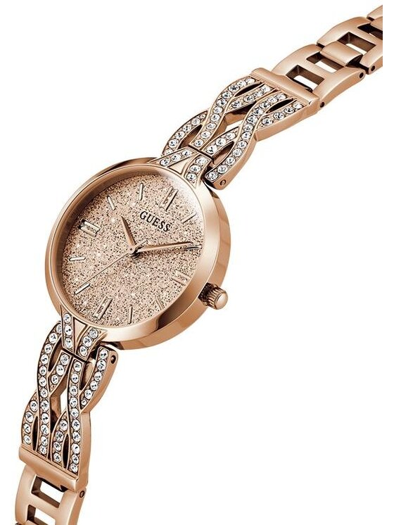 Guess Guess Hodinky GW0868L4 Růžové zlato