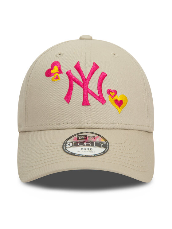 New Era New Era Cap Kids Icon 940 Nyy 60503348 Beige