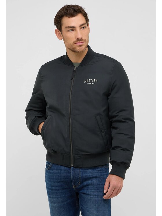 Mustang Mustang Giacca di transizione Style Byron Nero Regular Fit