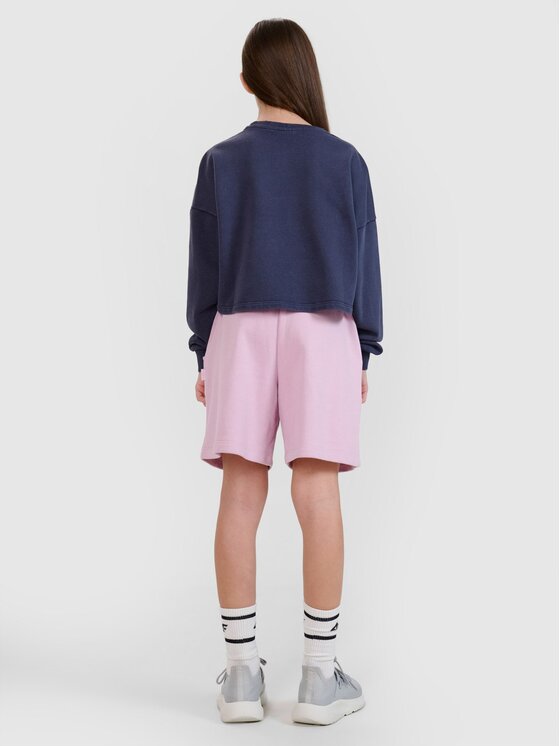 4F 4F Szorty sportowe 4FJWspring_summer_2025TSHOF483 Fioletowy jasny Regular Fit
