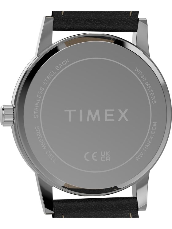 Timex Timex Zegarek TW2Y67400 Czarny