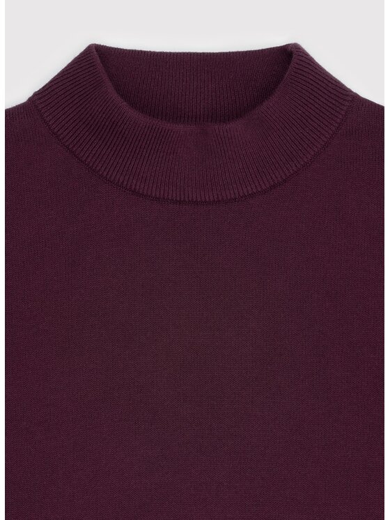 Pako Lorente Pako Lorente Sweter P26WN-2X-009 Fioletowy Regular Fit