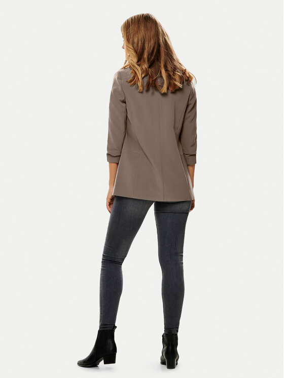ONLY ONLY Pintsak Elly 15197451 Pruun Regular Fit
