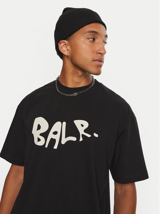 BALR. T-krekls B1112.1269.102 Melns Regular Fit