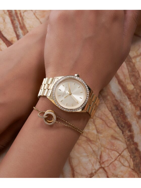 Olivia Burton Olivia Burton Zegarek 24000135 Złoty