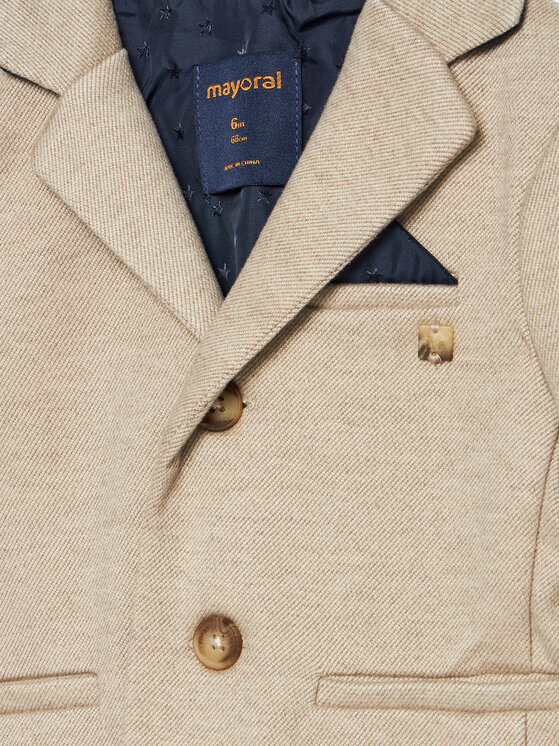 Mayoral Mayoral Giacca da abito 2463 Beige Regular Fit