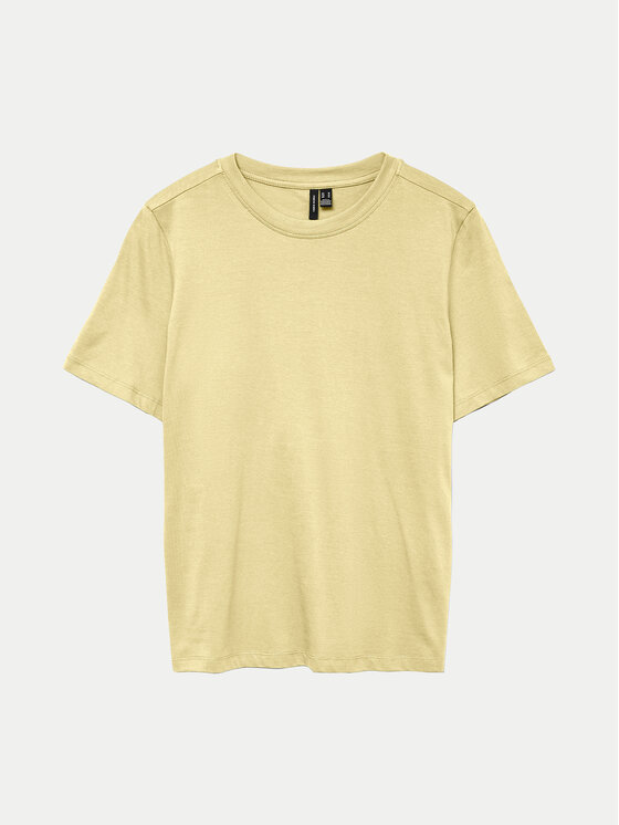 Vero Moda Vero Moda Póló Paulina 10316991 Sárga Regular Fit