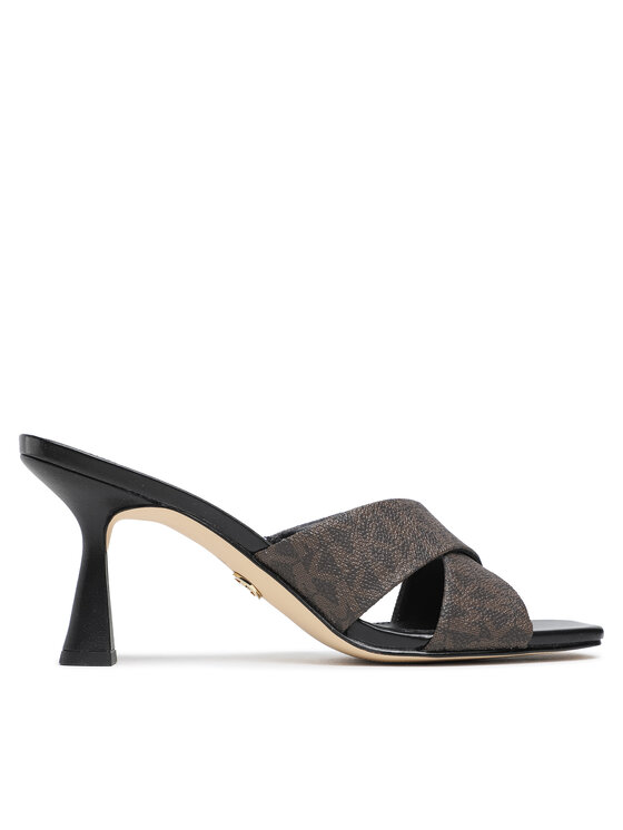 MICHAEL Michael Kors MICHAEL Michael Kors Παντόφλες Clara Mule 40F3CLMS2B Καφέ