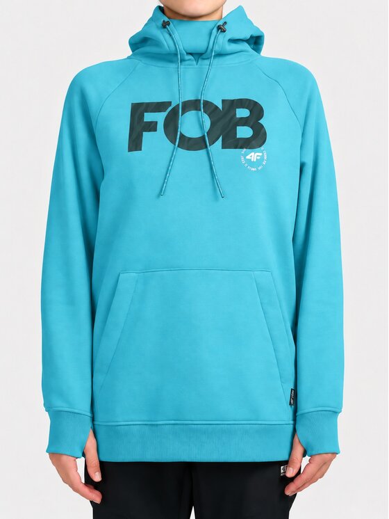 4F 4F Felpa 4FWAW26TSWSF2665-32S Blu Active Fit