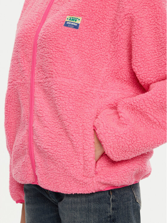 American Vintage American Vintage Fleecejacke Hoktown HOK16CE24 Rosa Relaxed Fit