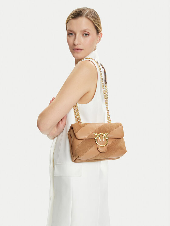 PINKO PINKO Ročna torba Love Puff Mini Cl AI 25-26 PLTT 100039 A2JY Roza