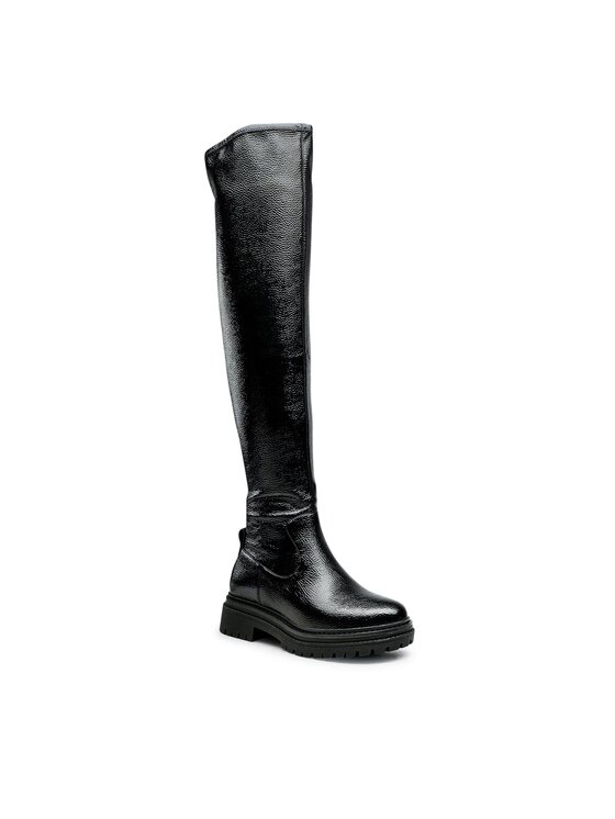 MICHAEL Michael Kors MICHAEL Michael Kors Čizme preko koljena Cyrus Otk 40F2CYFB5B Crna
