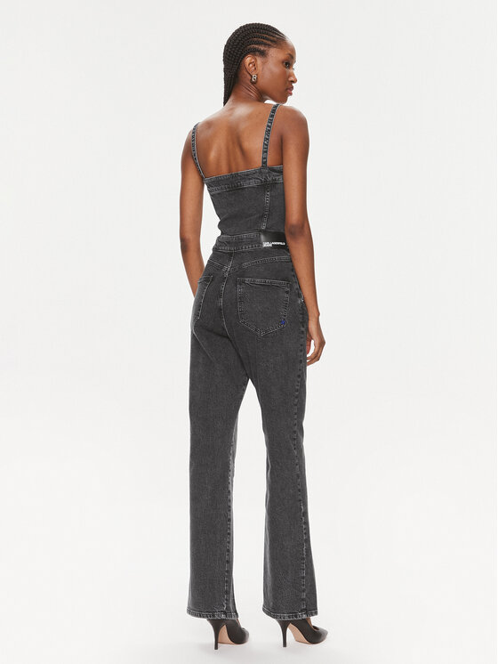 Karl Lagerfeld Jeans Karl Lagerfeld Jeans Kombinezon 240J1309 Siva Skinny Fit