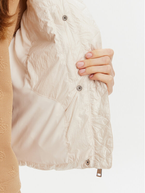 Guess Guess Bezrękawnik W5YL11 WHDO2 Écru Regular Fit