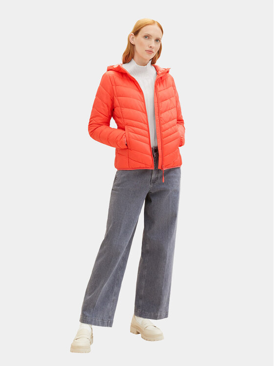 Tom Tailor Denim Tom Tailor Denim Prehodna jakna 1035807 Rdeča Regular Fit