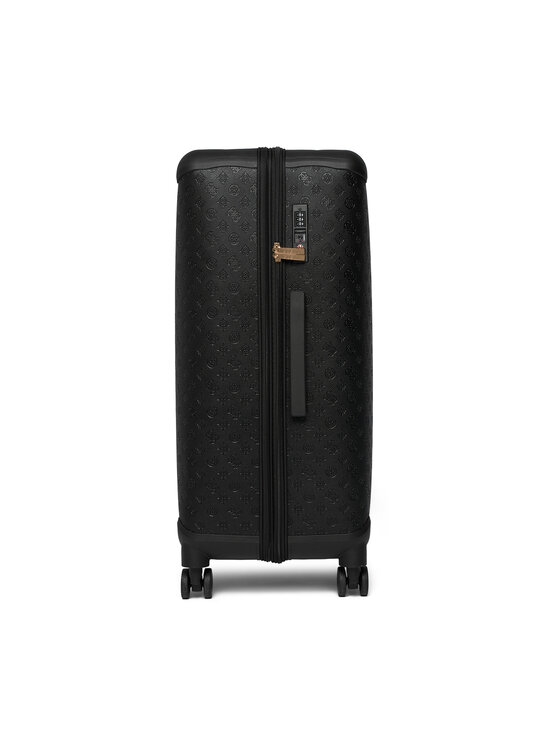 Guess Guess Nagy bőrönd Wilder Travel TWDP74 52988 Fekete