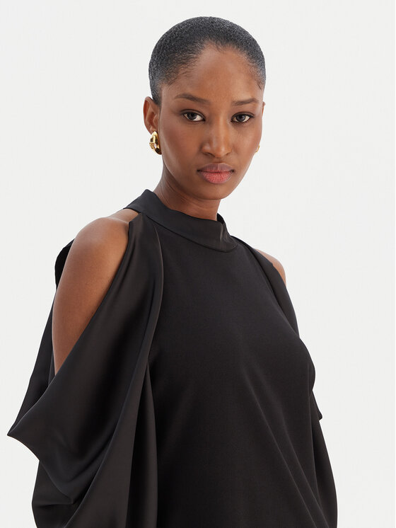 Rinascimento Rinascimento Coctailkleid CFC0126605003 Schwarz Regular Fit