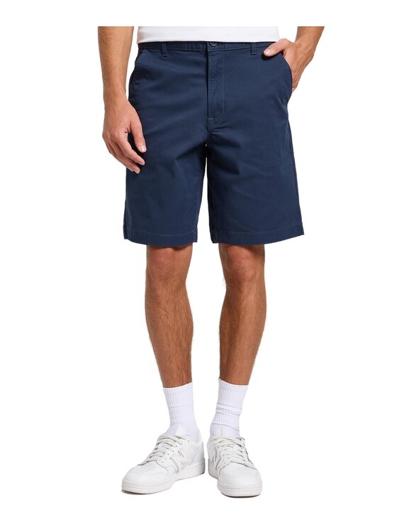 Lee Lee Pantaloncini di tessuto 112363934 Blu scuro Relaxed Fit