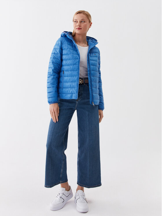Tommy Hilfiger Tommy Hilfiger Kurtka przejściowa WW0WW38927 Niebieski Regular Fit