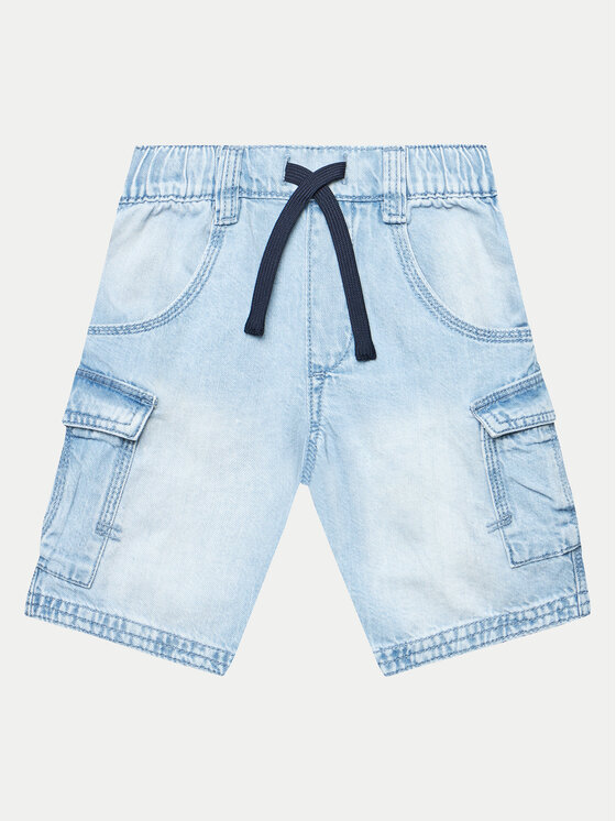 Original Marines Original Marines Džínsové šortky DEP2221B Modrá Regular Fit