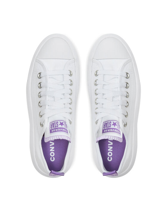 Converse Converse Кецове Chuck Taylor All Star Move Color Pop Platform 271717C Бял