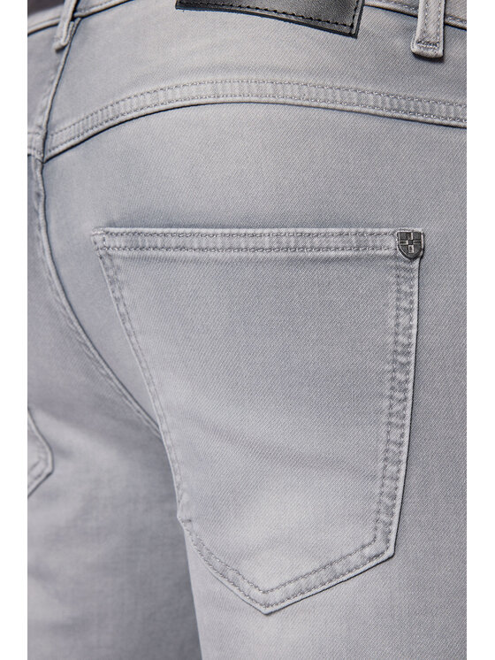 Próchnik Próchnik Jeansy Jeansy Szare Slim Fit PM7 SP113224000001 Szary Slim Fit