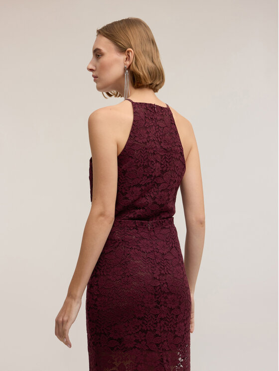 Motivi Motivi Top D062Q000573N056 Bordeaux Regular Fit