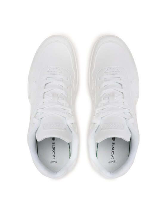 Lacoste Sneakersy T-Clip 0722 1 SMA 7-43SMA002321G Biały | Modivo.pl