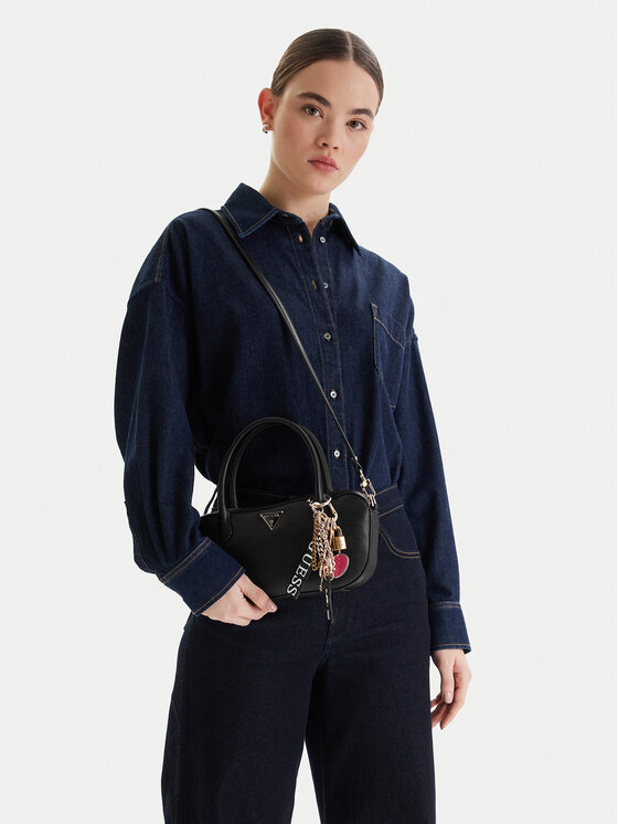 Guess Geantă Davina HWBG98 99050 Negru