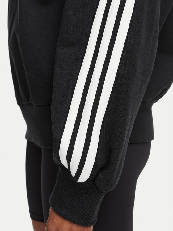 adidas adidas Džemperis Kit 3-Stripes KV9857 Juoda Regular Fit