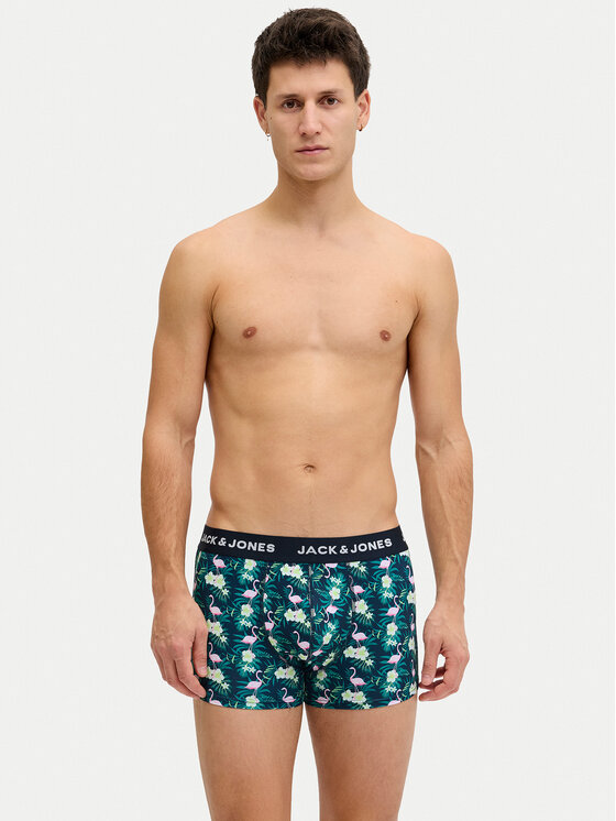 Jack & Jones Jack & Jones Komplet bokserek Flamingo 12295142 Granatowy
