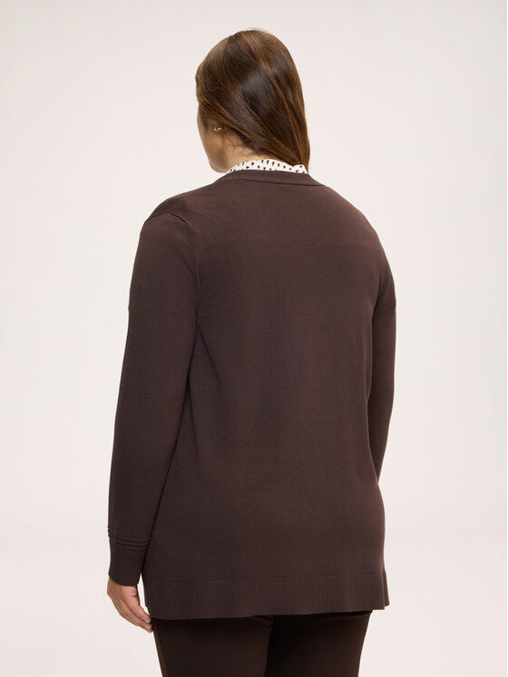 Fiorella Rubino Fiorella Rubino Sweter M276L008558N032 Brązowy Regular Fit