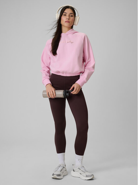 4F 4F Bluza COZY Różowy jasny Regular Fit