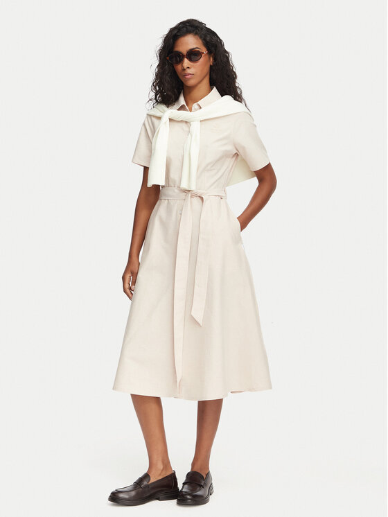 Beverly Hills Polo Club Beverly Hills Polo Club Pluusikleit L3631 Beež Regular Fit