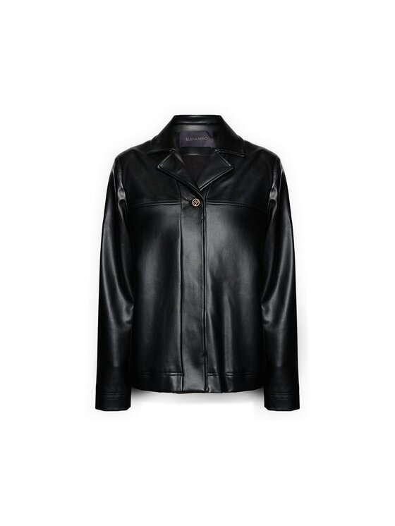 Elena Mirò Elena Mirò Cappotto invernale R306P000095N033 Nero Regular Fit